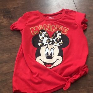 Girls Minnie shirt